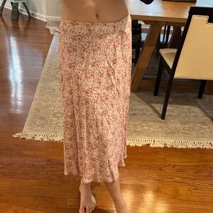 Ana Nata Floral Pink Skirt